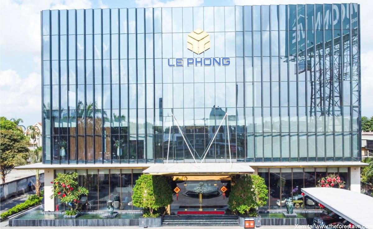 Tòa nhà trụ sở điều hành Lê Phong Group, văn phòng chính phục vụ quản lý và điều phối